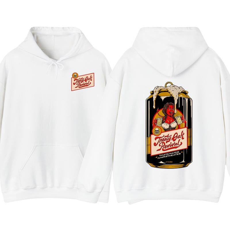 Treaty Oak Revival Whitewater Amphitheater Hoodie, Crazy Music Pullover Hoodie, Graphic Hoodie, Gift for Fan