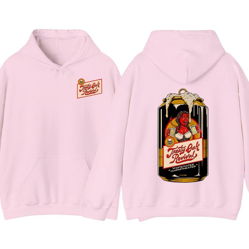 Treaty Oak Revival Whitewater Amphitheater Hoodie, Crazy Music Pullover Hoodie, Graphic Hoodie, Gift for Fan