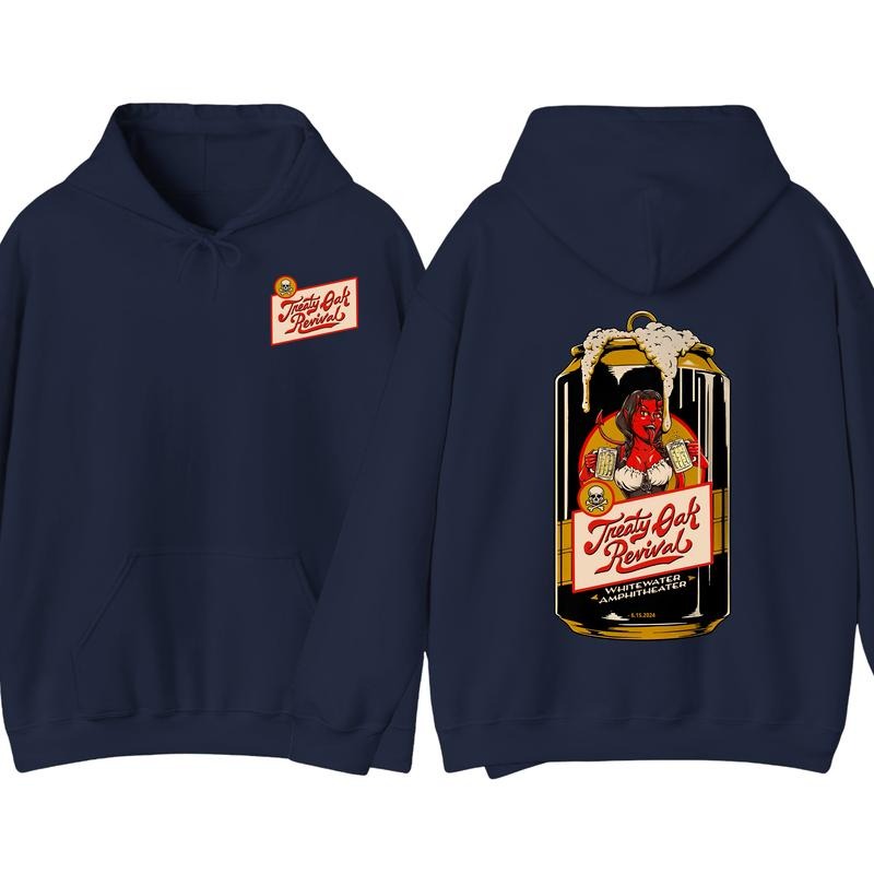 Treaty Oak Revival Whitewater Amphitheater Hoodie, Crazy Music Pullover Hoodie, Graphic Hoodie, Gift for Fan