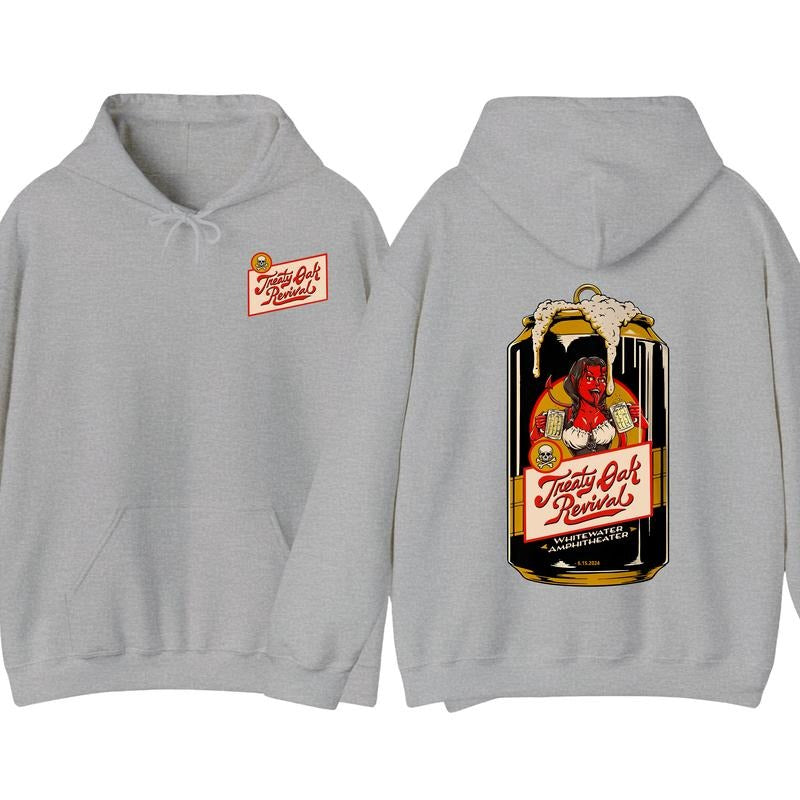 Treaty Oak Revival Whitewater Amphitheater Hoodie, Crazy Music Pullover Hoodie, Graphic Hoodie, Gift for Fan