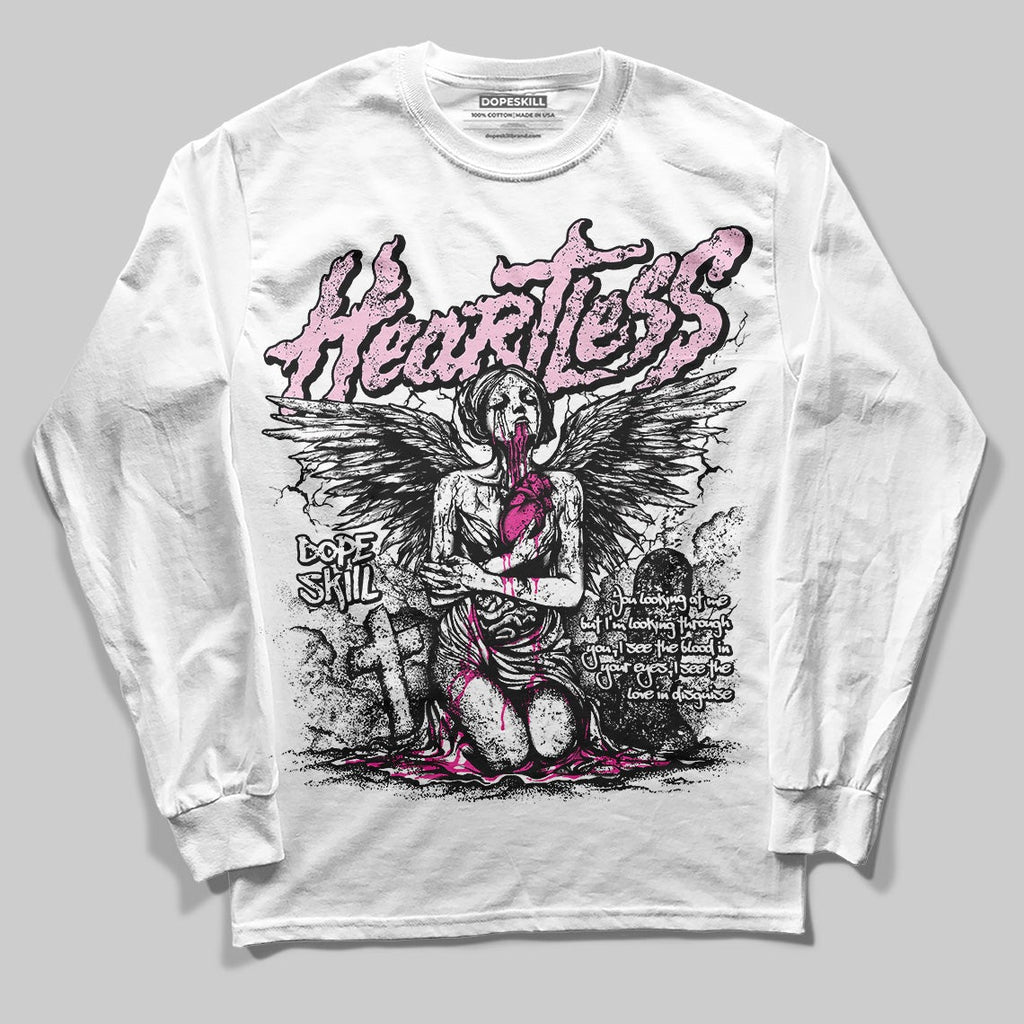 Triple Pink Dunk DopeSkill Long Sleeve T-Shirt Heartless Graphic
