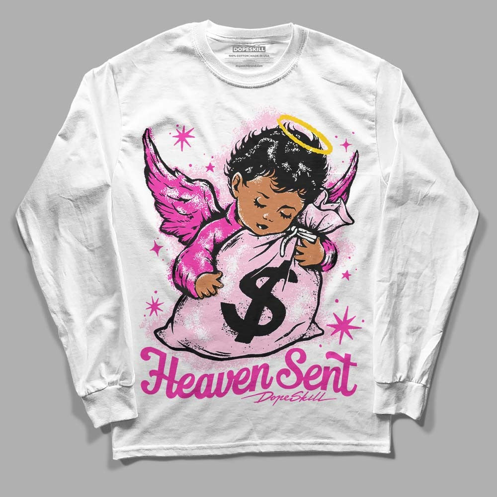 Triple Pink Dunk DopeSkill Long Sleeve T-Shirt Heaven Sent Graphic