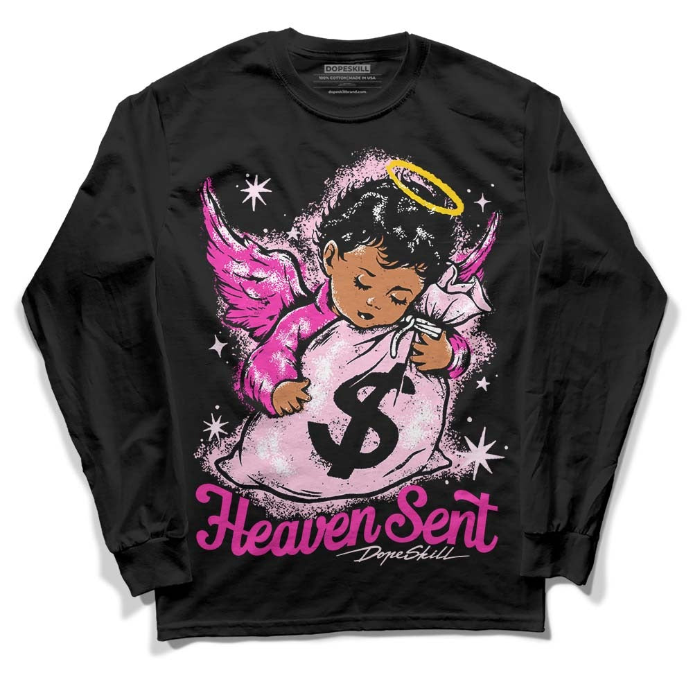 Triple Pink Dunk DopeSkill Long Sleeve T-Shirt Heaven Sent Graphic