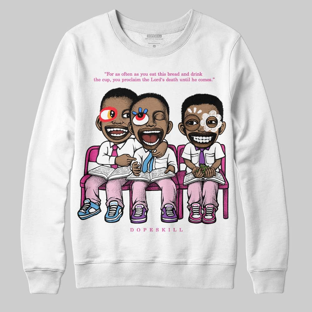 Triple Pink Dunk DopeSkill Sweatshirt First Sunday Graphic