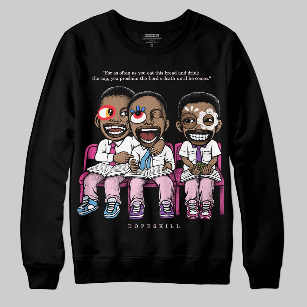 Triple Pink Dunk DopeSkill Sweatshirt First Sunday Graphic