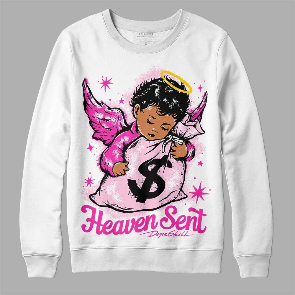 Triple Pink Dunk DopeSkill Sweatshirt Heaven Sent Graphic