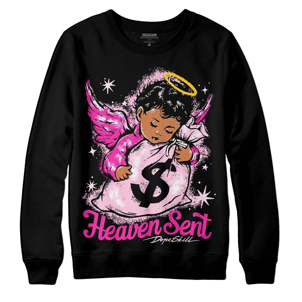 Triple Pink Dunk DopeSkill Sweatshirt Heaven Sent Graphic