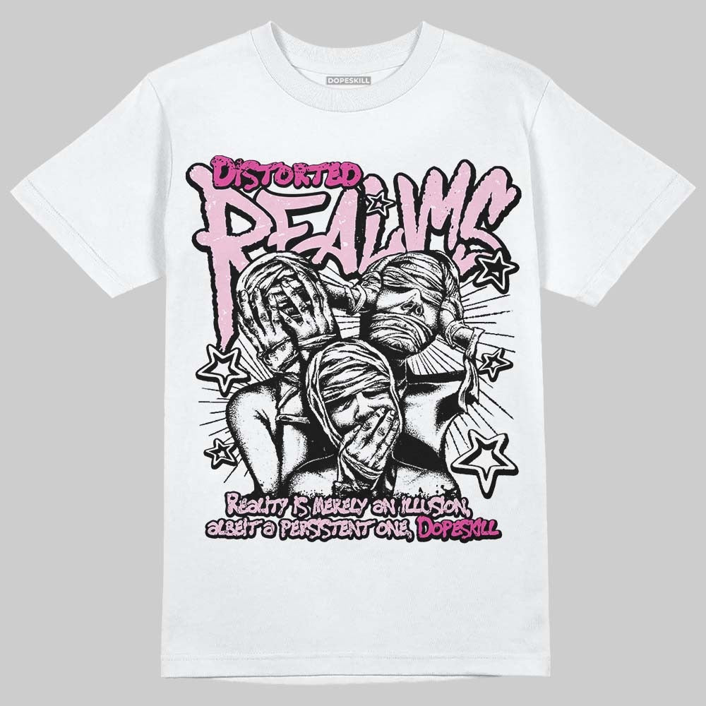 Triple Pink Dunk DopeSkill T-Shirt Distorted Realms Graphic
