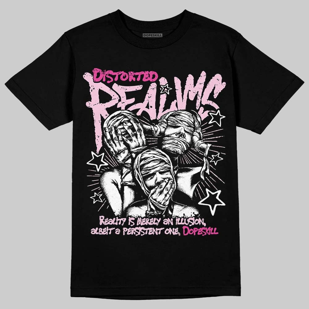 Triple Pink Dunk DopeSkill T-Shirt Distorted Realms Graphic