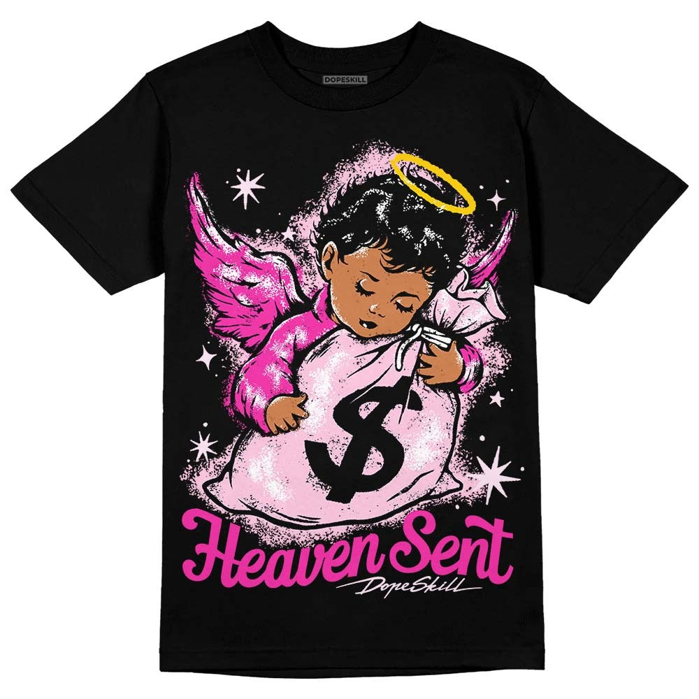 Triple Pink Dunk DopeSkill T-Shirt Heaven Sent Graphic
