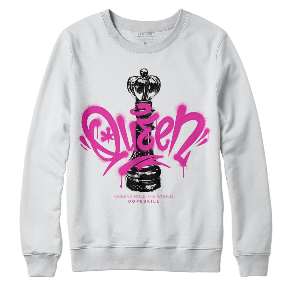 Triple Pink Dunk Low DopeSkill Sweatshirt Queen Chess Graphic