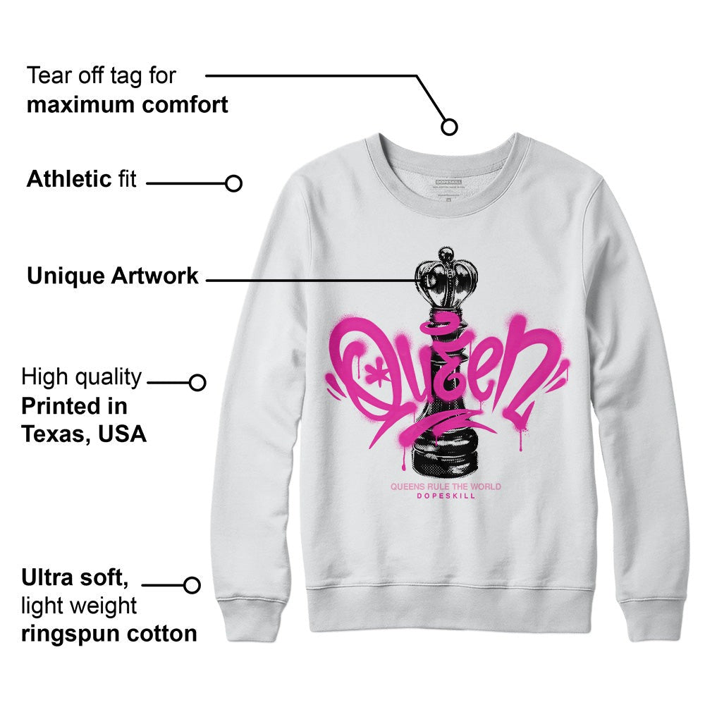 Triple Pink Dunk Low DopeSkill Sweatshirt Queen Chess Graphic