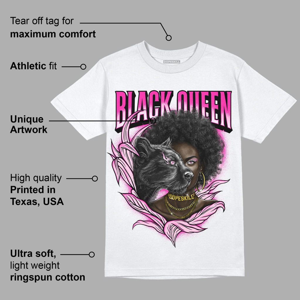 Triple Pink Dunk Low DopeSkill T-Shirt New Black Queen Graphic