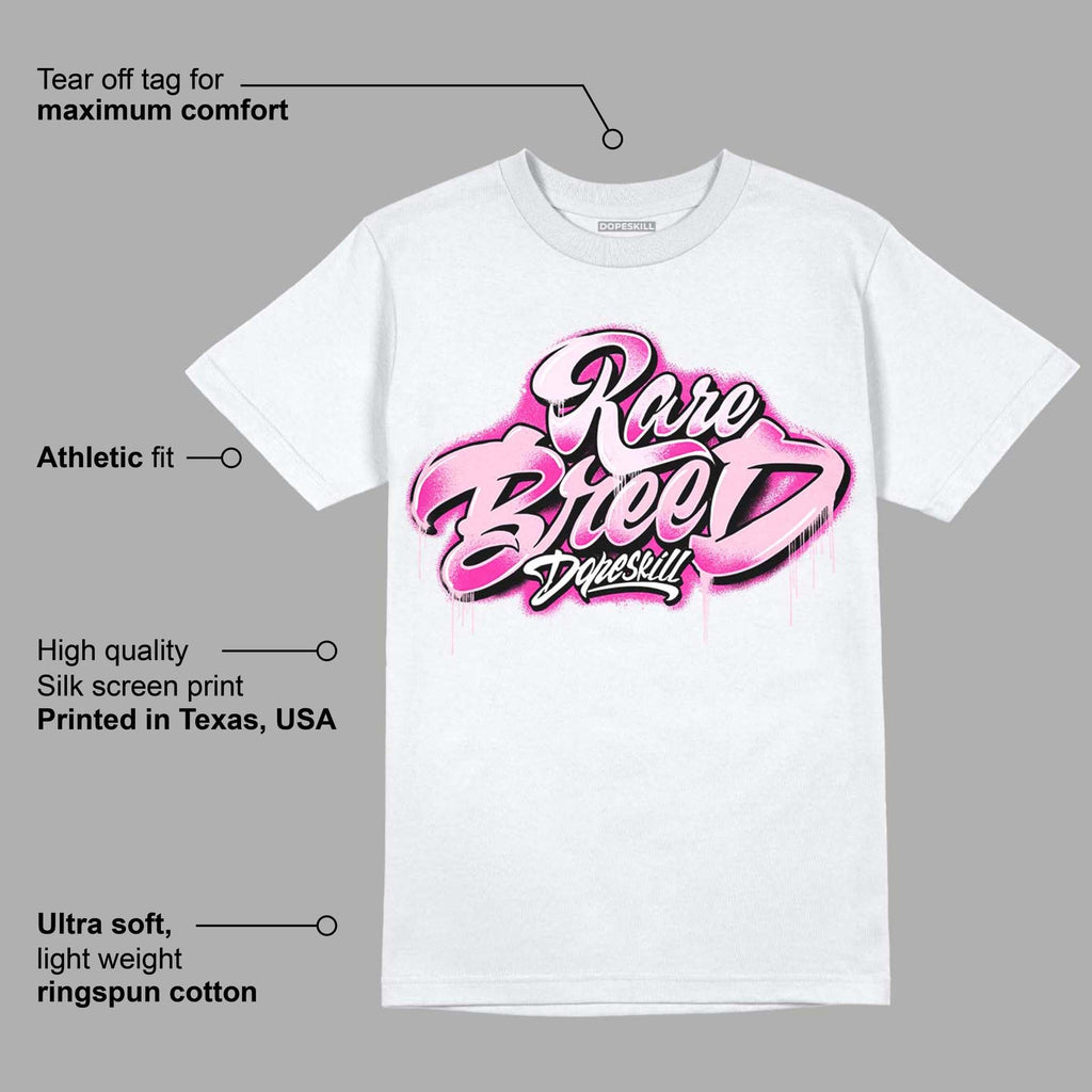 Triple Pink Dunk Low DopeSkill T-Shirt Rare Breed Type Graphic