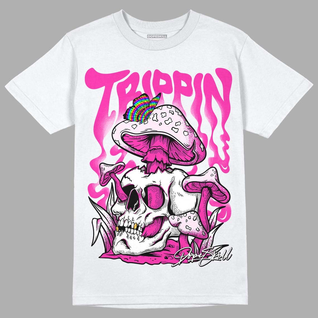 Triple Pink Dunk Low DopeSkill T-Shirt Trippin Graphic
