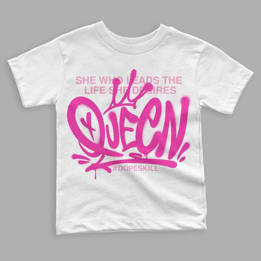Triple Pink Dunk Low DopeSkill Toddler Kids T-shirt Queen Graphic