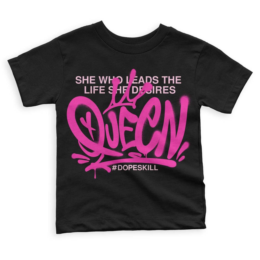 Triple Pink Dunk Low DopeSkill Toddler Kids T-shirt Queen Graphic