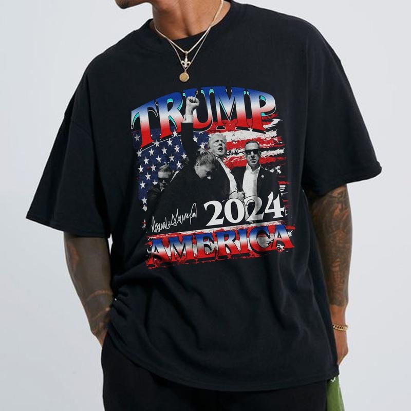 Trum 2024 Take America Back 2024 Unisex Shirt, Trum 2024 Shirt, American Eagle USA Flag Shirt, Trum 2024 Shirt, Gift For Women and Man Unisex Shirt