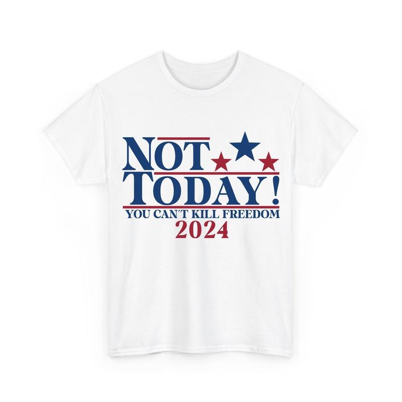 Trump shirt, trump 2024, trump not today 2024 Sweatshirt-Hoodie-Unisextee style 005