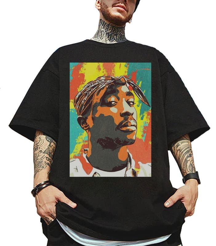 Tupac Shirt, 2pac Shirt, Tupac Shakur Shirt, Rapper Merch, 1990s Vintage Retro Unisex Shirt, Vintage 90s Bootleg Style T-shirt, Hip Hop Legends Shirt style 001