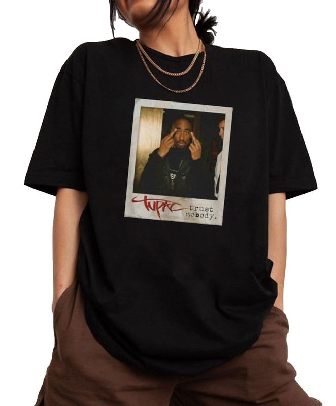 Tupac Trust Nobody Photo Shirt, Vintage Tupac Shakur Shirt, 2Pac 90s Shirt, 2Pac Shakur Shirt, Vintage 90s Bootleg Tupac Shirt, 90s Merch, Hip Hop 90s Shirt, Hip Hop Legends Shirt, Rapper Merch Shirt, 2pac Graphic Tee style 001