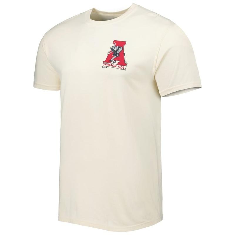 Unisex Alabama Crimson Tide Vault Vintage T-Shirt, NCAA Alabama University Shirt, Classic Fit Unisex Men Women Tee