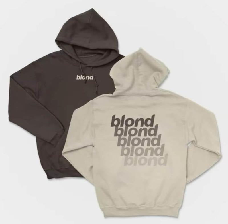 Unisex Blond Frank Hoodie, Blonde Unisex Hoodie, Blond Hoodie, Frank Blond Hoodie