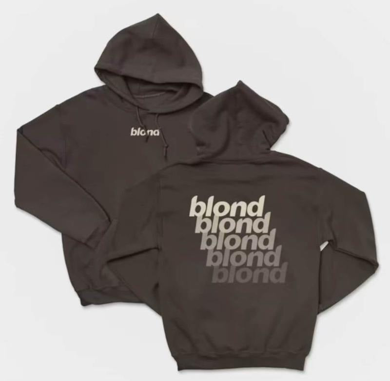 Unisex Blond Frank Hoodie, Blonde Unisex Hoodie, Blond Hoodie, Frank Blond Hoodie