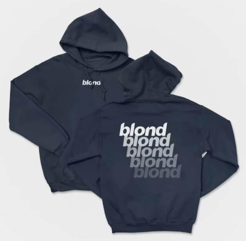 Unisex Blond Frank Hoodie, Blonde Unisex Hoodie, Blond Hoodie, Frank Blond Hoodie