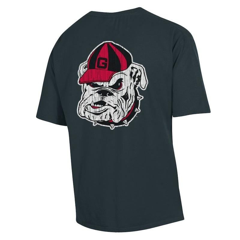 Unisex Georgia Bulldogs Vintage Logo T-Shirt, NCAA University of Georgia Shirt, Classic Fit Unisex Men Women Tee