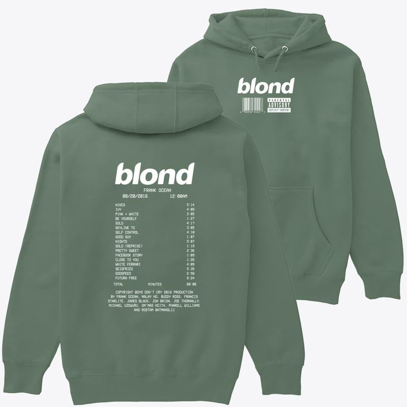 Unisex Hoodie - Frank Ocean Blonde Hoodie, Frank Ocean Blond Shirt