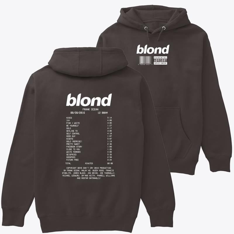 Unisex Hoodie - Frank Ocean Blonde Hoodie, Frank Ocean Blond Shirt