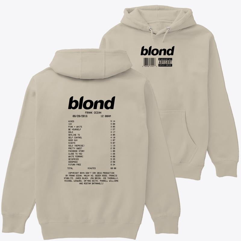 Unisex Hoodie - Frank Ocean Blonde Hoodie, Frank Ocean Blond Shirt