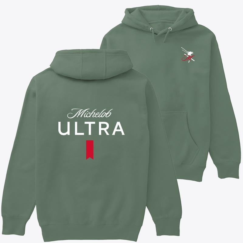 Unisex Hoodie - Michelob Slalom Club Shirt, Michelob Ultra Beer Shirt Menswear Day, Green hoodie, colors hoodie Love Personalized