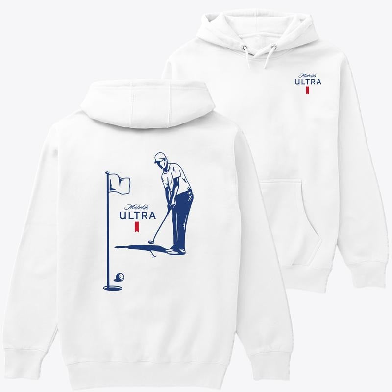 Unisex Hoodie - Michelob Swish ULTRA  Shirt for Golf Lovers, Michelob Shirt Menswear Day Personalized Straight