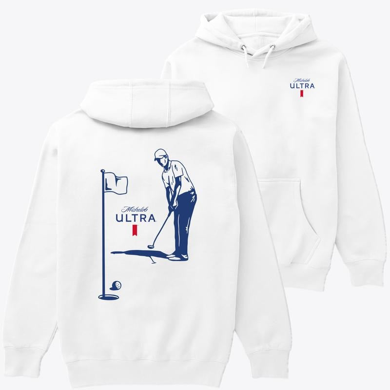 Unisex Hoodie - Michelob Swish Ultra 2 Sides Shirt for Golf Lovers Menswear Day Personalized Straight