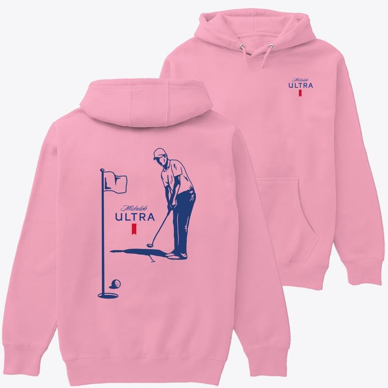 Unisex Hoodie - Michelob Swish Ultra 2 Sides Shirt for Golf Lovers Menswear Day Personalized Straight