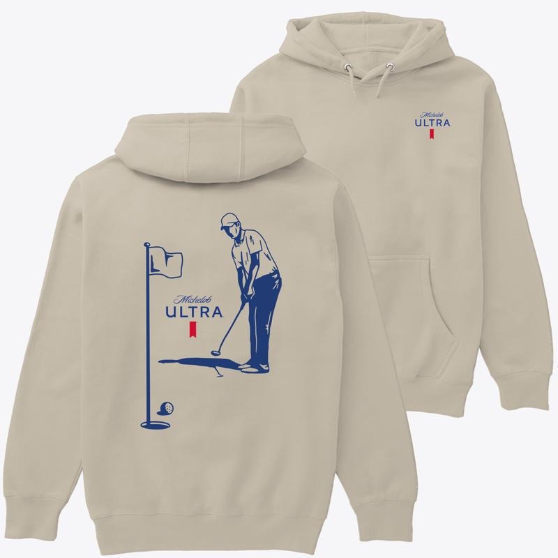 Unisex Hoodie - Michelob Swish Ultra 2 Sides Shirt for Golf Lovers Menswear Day Personalized Straight