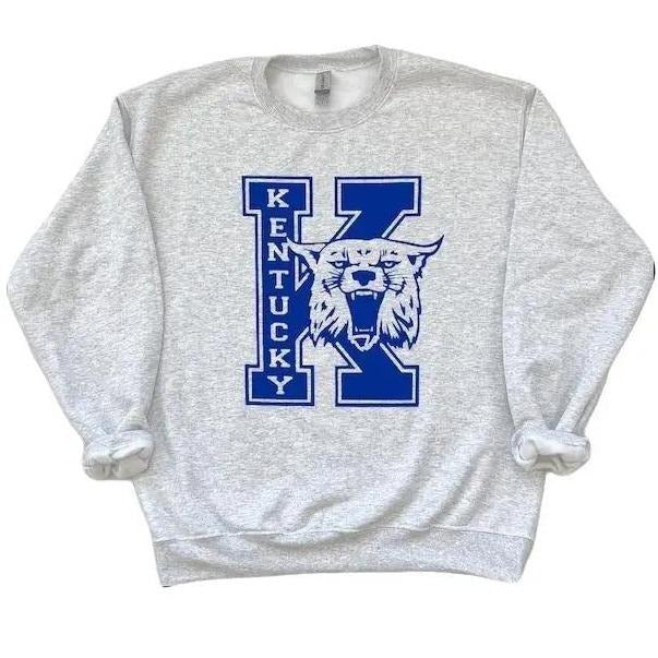 Unisex Kentucky Retro Sweatshirt, Retro Hoodie, T-shirt Cotton Fabric Pullover Crewneck