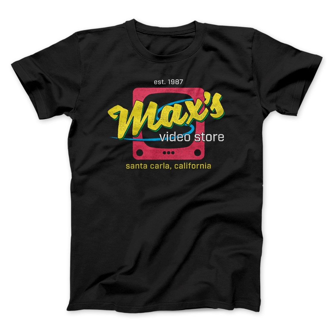 Max's Video Store Funny Movie Men/Unisex T-Shirt