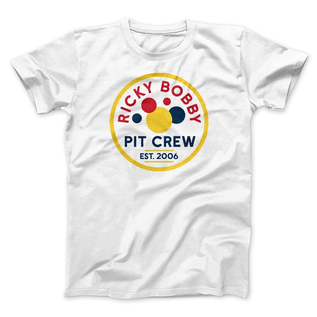 Ricky Bobby Pit Crew Funny Movie Men/Unisex T-Shirt