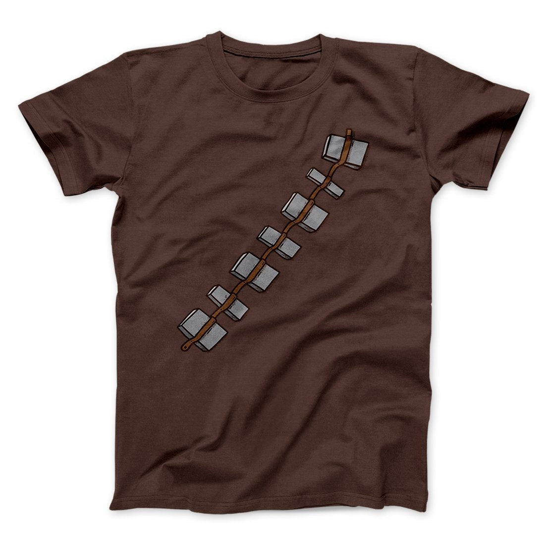 Chewbacca Bandolier Costume Funny Movie Men/Unisex T-Shirt