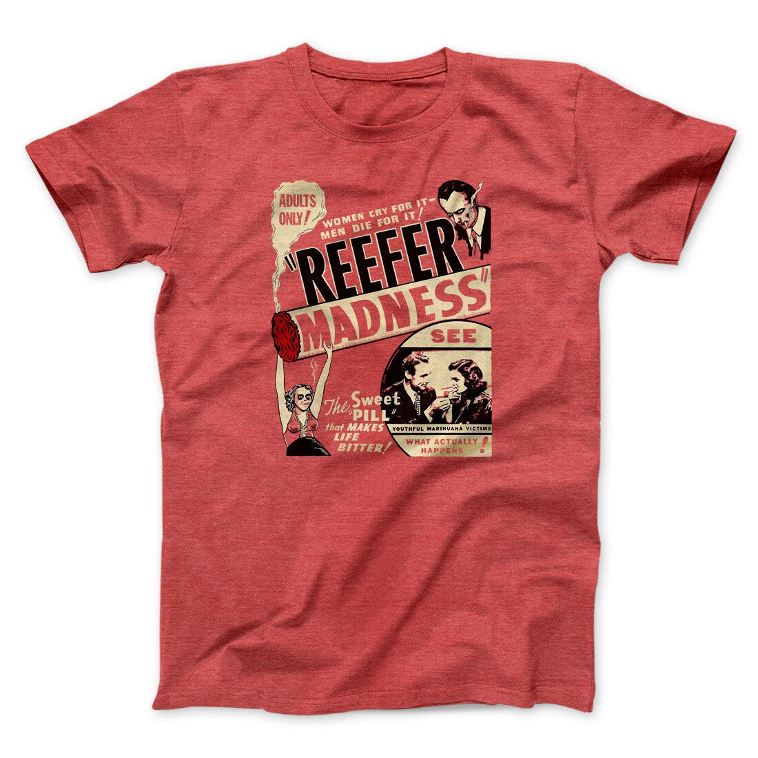 Reefer Madness Funny Movie Men/Unisex T-Shirt
