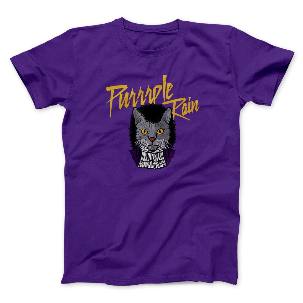 Purrrple Rain Men/Unisex T-Shirt