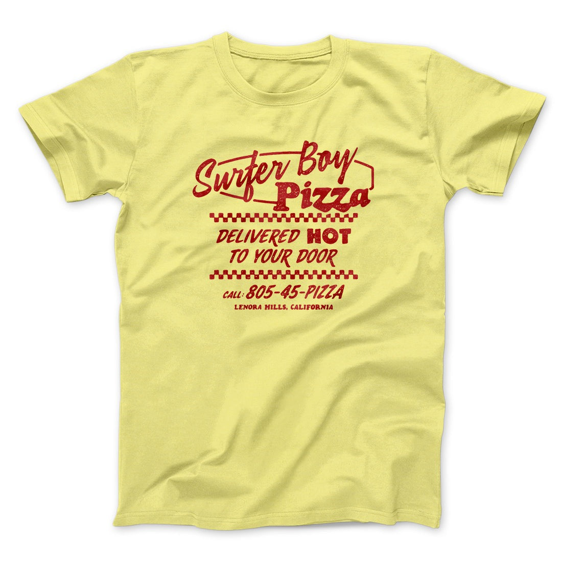 Surfer Boy Pizza Men/Unisex T-Shirt