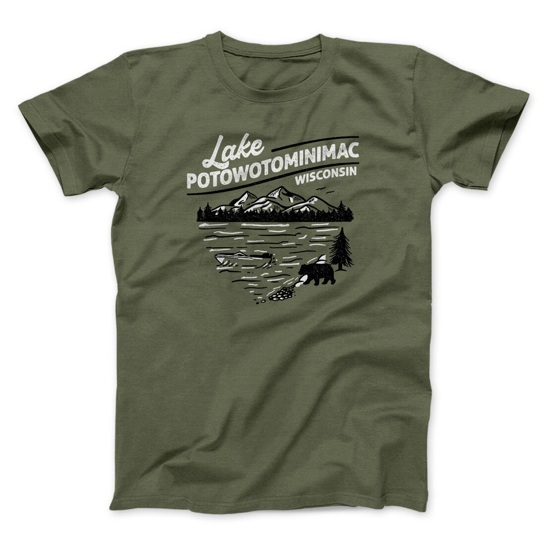 Lake Potowotominimac Funny Movie Men/Unisex T-Shirt