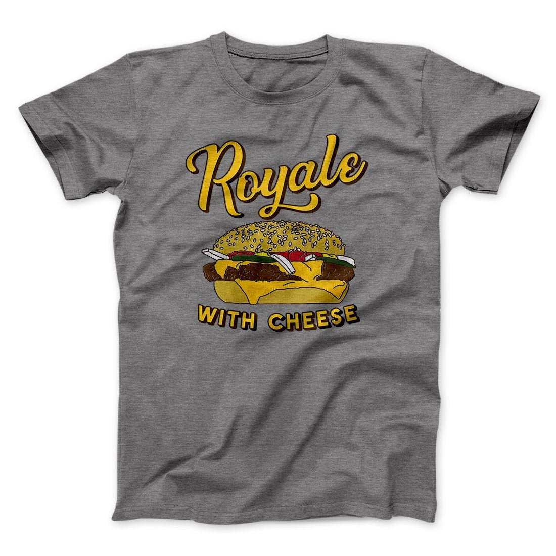 Royale with Cheese Funny Movie Men/Unisex T-Shirt