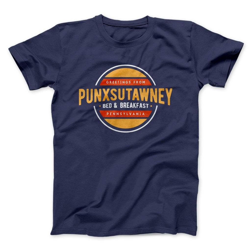 Punxsutawney Bed and Breakfast Funny Movie Men/Unisex T-Shirt