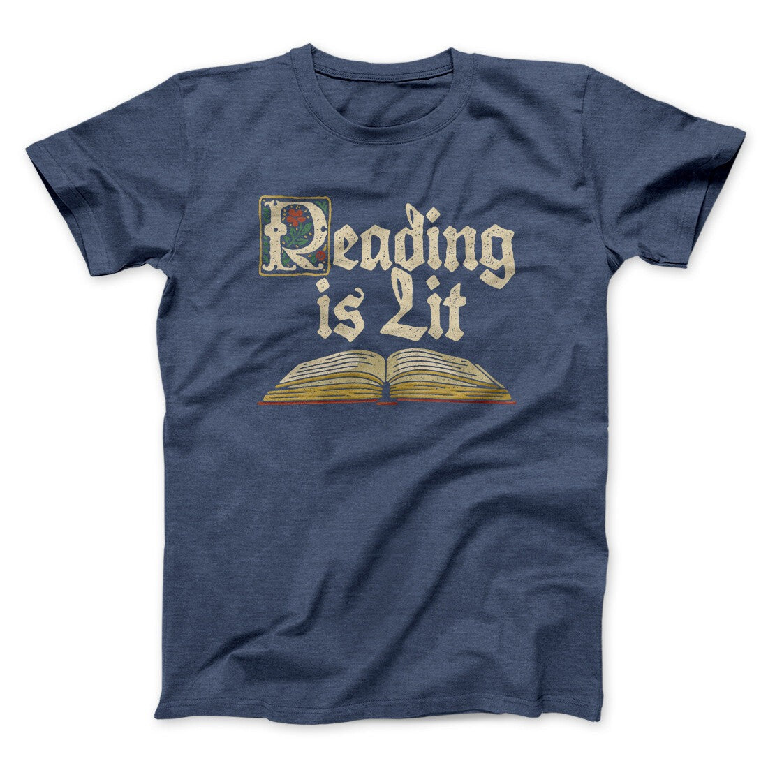 Reading Is Lit Men/Unisex T-Shirt