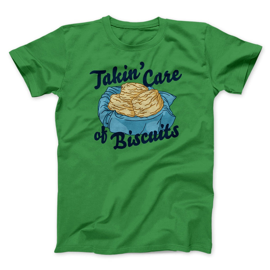 Taking Care of Biscuits Funny Men/Unisex T-Shirt